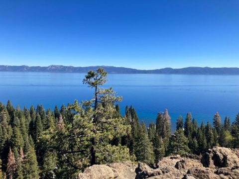 Jazero Tahoe v Nevade