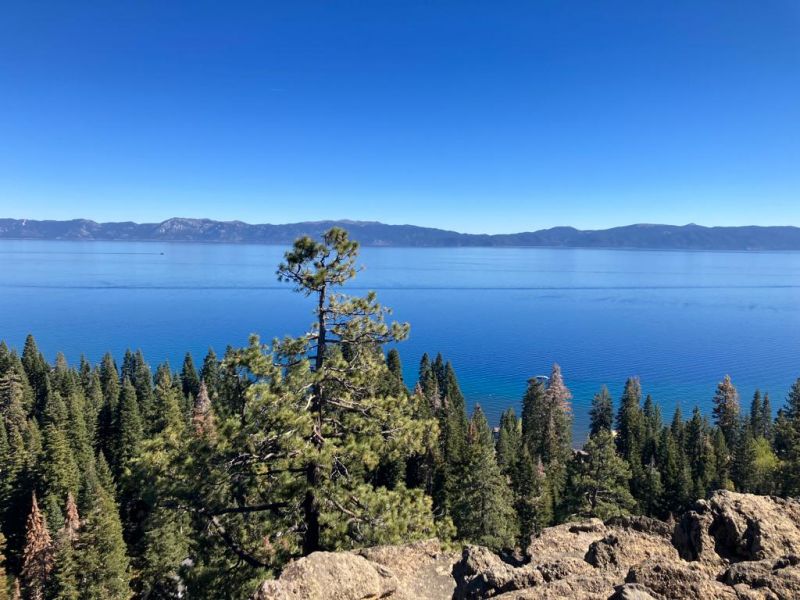 Jazero Tahoe v Nevade