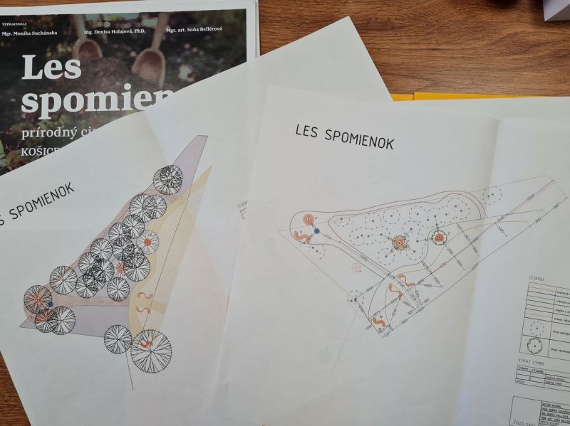 Projekt Lesa spomienok v Košiciach 