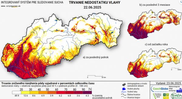 Zdroj: Internetová stránka SHMÚ 