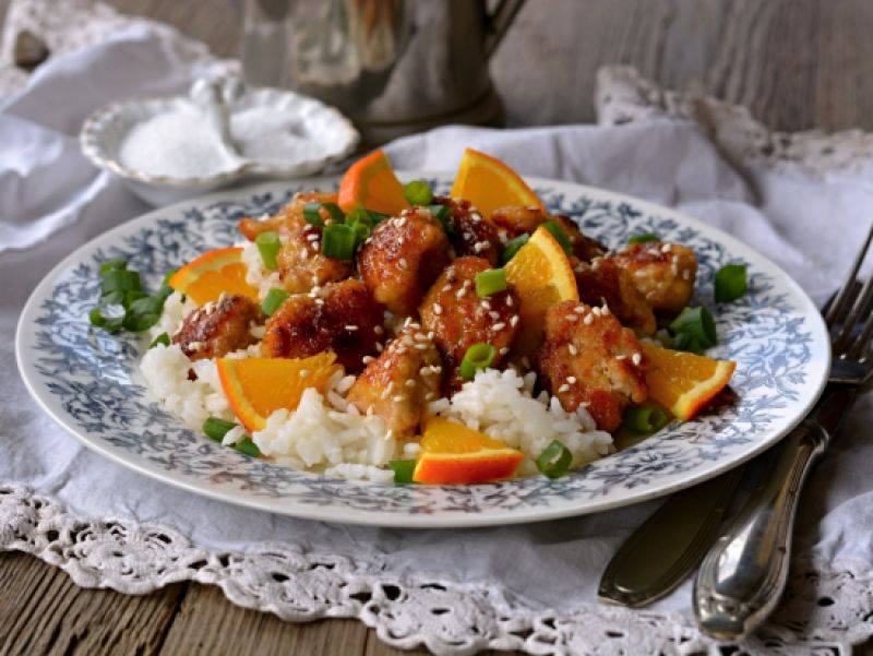 Bažantie prsia v pomarančovej omáčke 