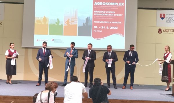 Sl&aacute;vnostn&eacute; otvorenie Agrokomplexu 2022 v Nitre 