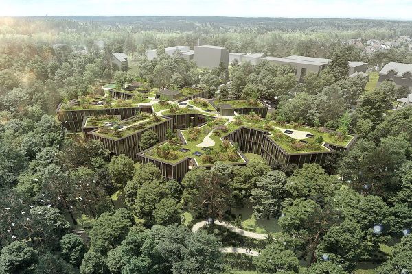 Takto má vyzerať nová budova Lesy ČR š. p. v Hradci Králové 