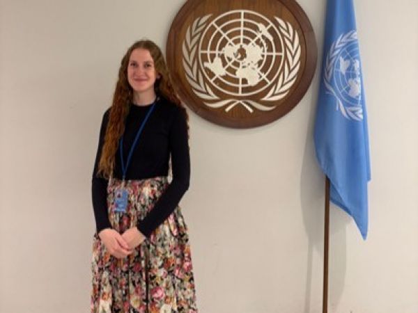 Silvia Posluchová v New Yorku 