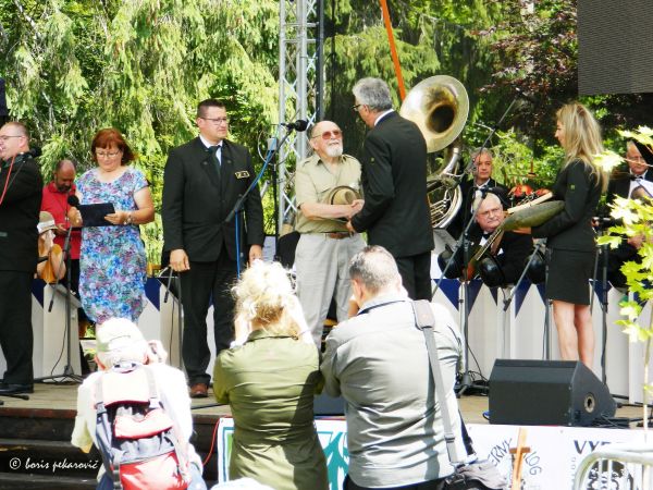 Odovzd&aacute;vanie Ceny Jozefa Dekr&eacute;ta Matejovie 2023 Viliamovi Stockmannovi 