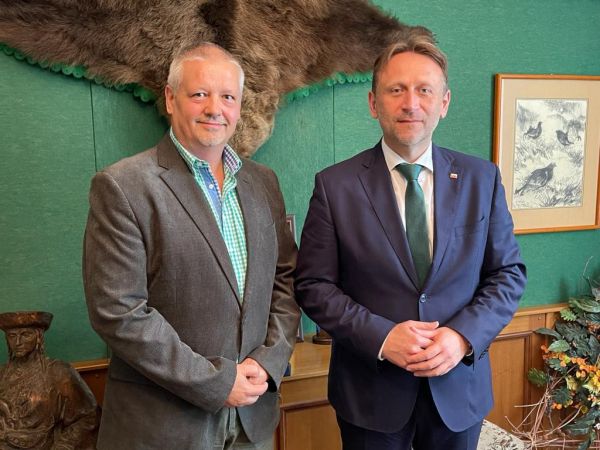 Tibor Köszeghy (vľavo) a Samuel Vlčan 