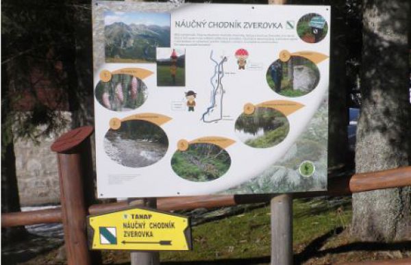 Po n&aacute;učnom chodn&iacute;ku okolo Zverovky