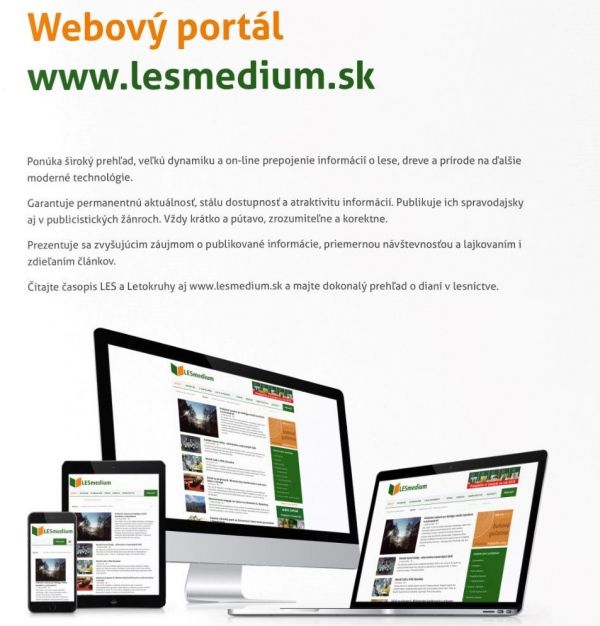 Poznámka: Lesmedium a LES &amp; Letokruhy bodujú. Sú to najčastejšie využívané zdroje odborných informácií