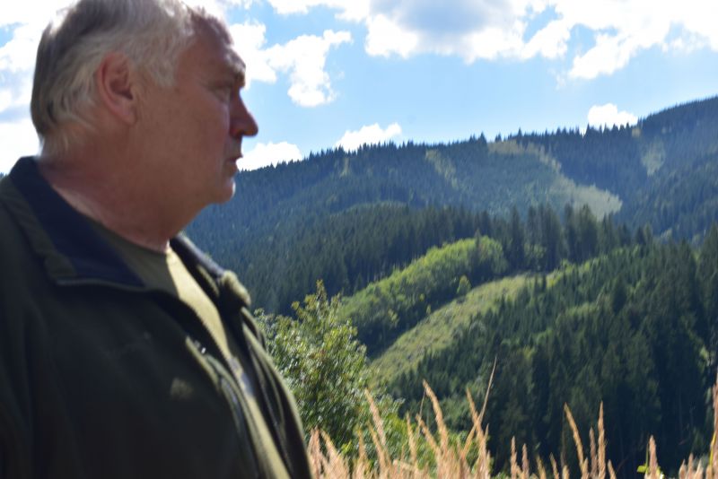 Peter Staroň na Lesnom obvode Blatník 