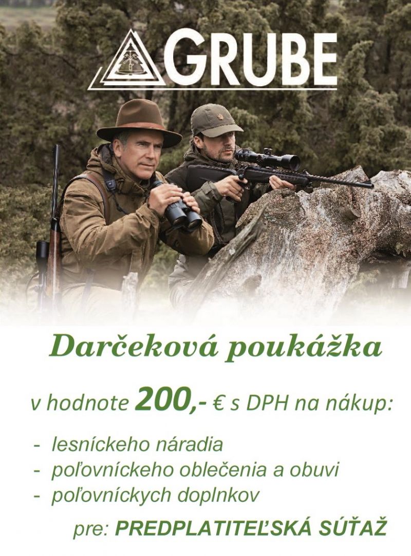 1. cena vo Veľkej predplatiteľskej súťaži časopisu LES a Letokruhy 2022 