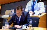 Samuel Vlčan na zasadnutí Rady ministrov v Bruseli 