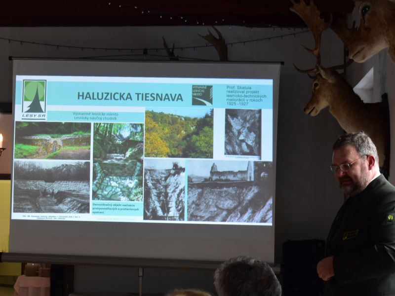 Ing. Róbert Kiš počas prezentácie 