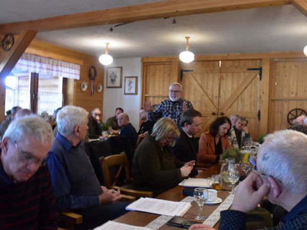 Momentka z výjazdového zasadnutia Predsedníctva Únie na Liptove pred rokom 