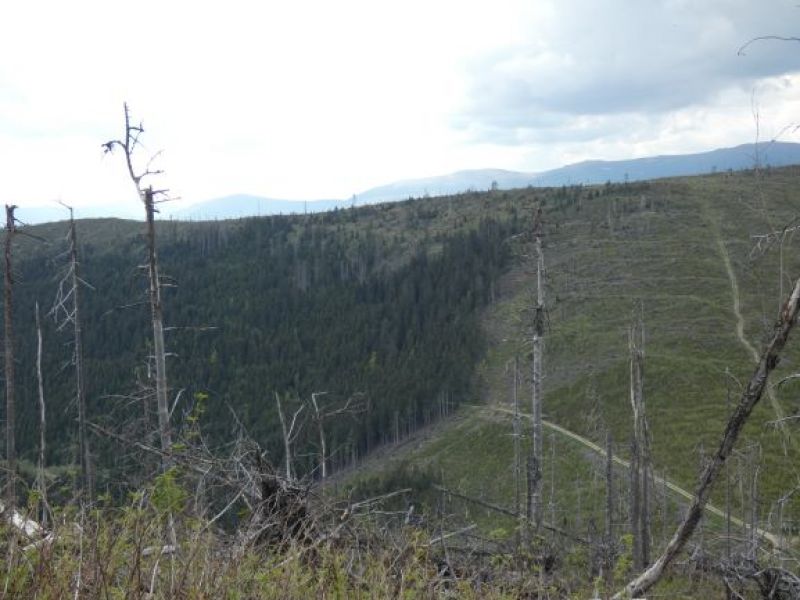 Pohľad na Kyprov v Stolických vrchoch