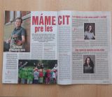 Foto dvojstrany o lesn&iacute;čkach v Slovenke Peter Gogola