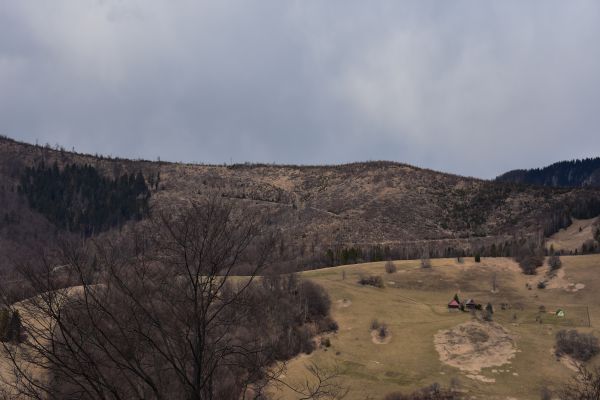 Pohľad na západnú časť Muránskej planiny