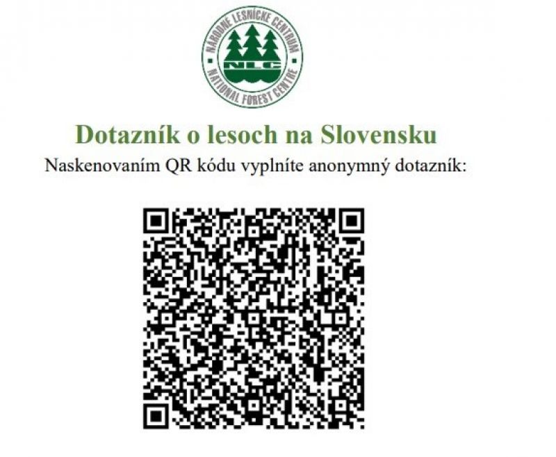 Dotazník Národného lesníckeho centra: Rekreácia verzus starostlivosť o les