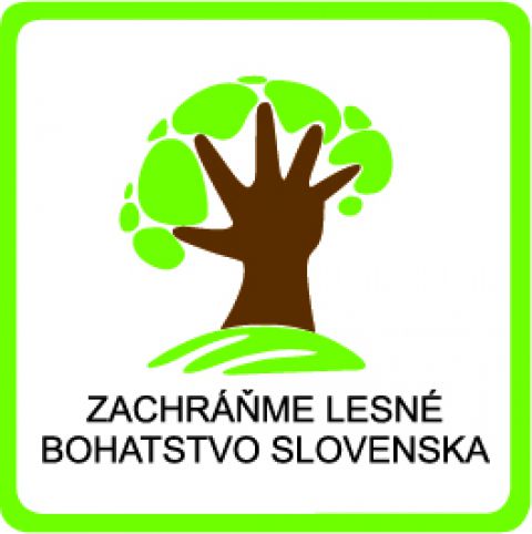 Logo platformy Zachráňme lesné bohatstvo Slovenska