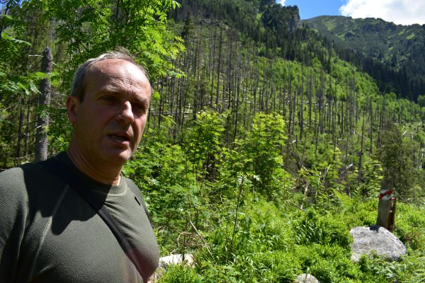 Ing. J&aacute;n Slivinsk&yacute; v Javorovej doline