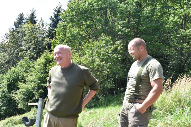 Zľava Ing. Štefan Nemčík a Ing. Miloslav Varga 