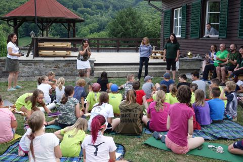 Deti zo Slovenska a z Česka si užili lesnícky tábor