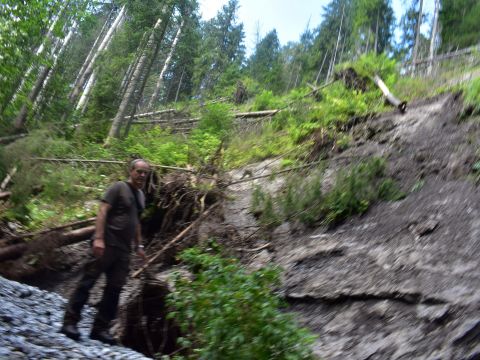 Ing. Ján Slivinský v Monkovej doline 