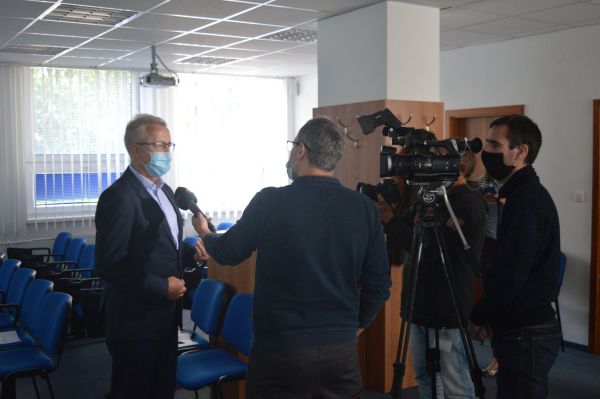 Prezident ZSD SR Karol Vin&scaron; v rozhovore pre RTVS v N&aacute;rodnom lesn&iacute;ckom centre