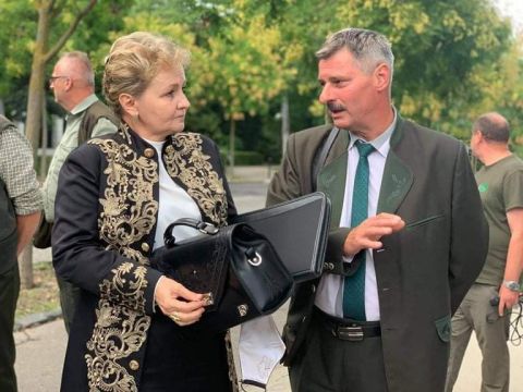 Vlasta Szabová v rozhovore s Milanom Dolňanom zo Slovenskej lesníckej komory 