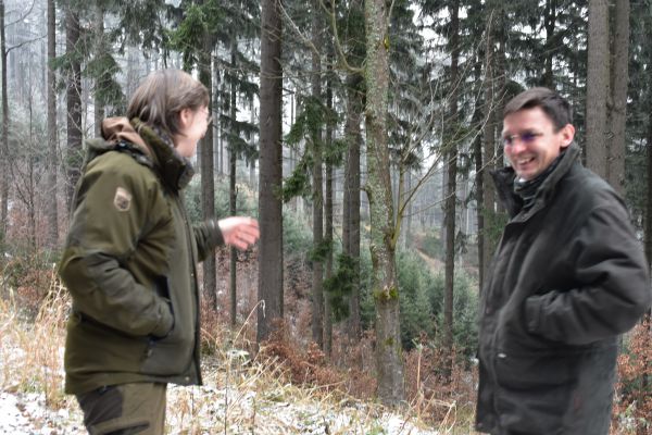 Ing. Marian Čerepan s ved&uacute;cou LS Považsk&aacute; Bystrica Ing. Alenou Ka&scaron;&scaron;&aacute;kovou v Petrovskej doline