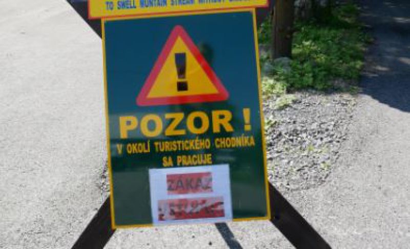 Javorová dolina je stále uzavretá