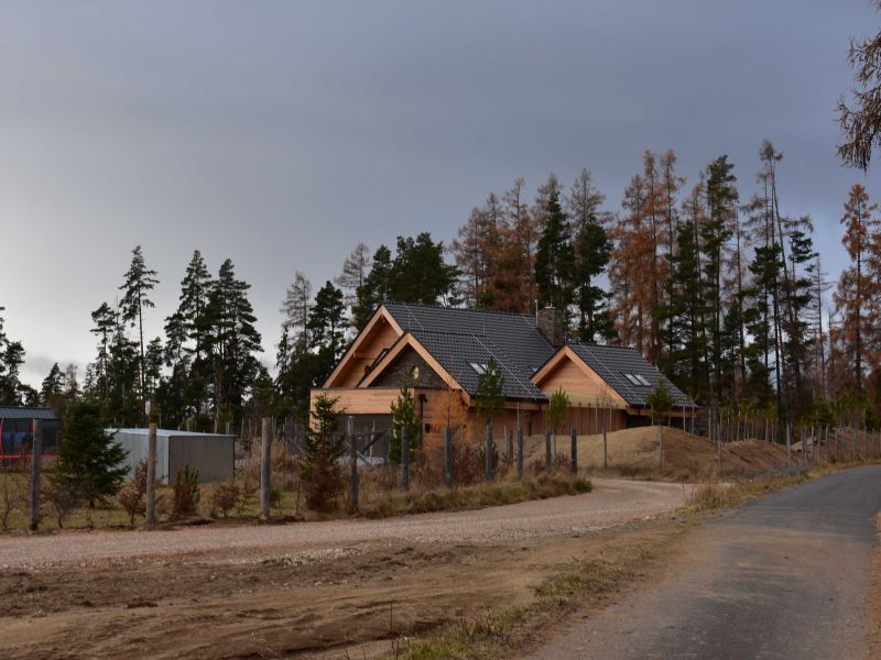 V&yacute;stavba v tatranskej pr&iacute;rode. Z&aacute;ber z roku 2021