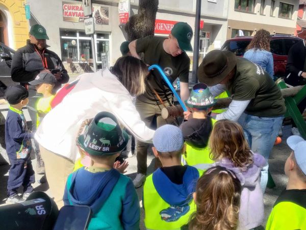 Momentka z Lesníckeho dňa v Tvrdošíne