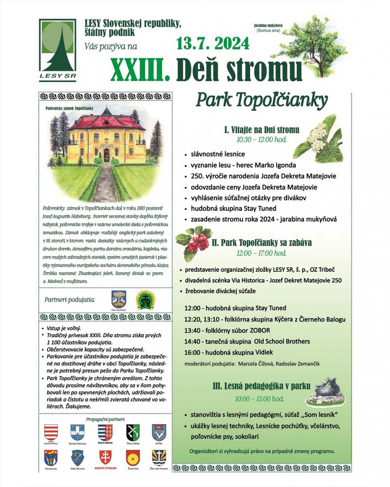 Program Dňa stromu 2024 