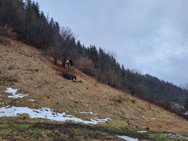 Pamätný kríž na mieste nešťastia