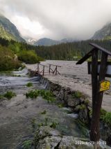 Zaplavený turistický chodník