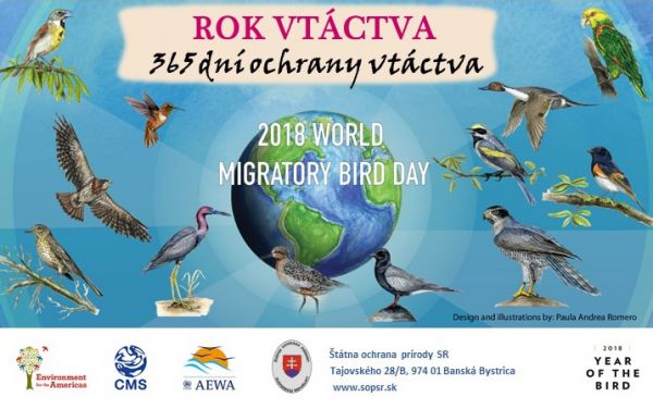 Nad Slovenskom sa kr&iacute;žia vt&aacute;čie cesty