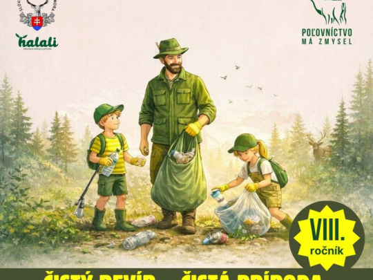 Slovenská poľovnícka komora a Halali vyhlásili ďalší ročník projektu Čistý revír = čistá príroda: Doteraz sa podarilo vyzbierať 1 970 ton odpadu