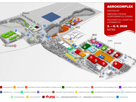 Agrokomplex 2026: Súčasťou septembrového podujatia bude aj výstava Poľovníctvo, lesníctvo a rybárstvo