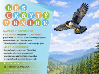 Národné lesnícke centrum: Návrat ku koreňom je tohtoročnou témou projektu Les ukrytý v knihe