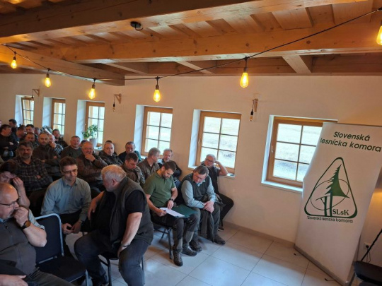 Valné zhromaždenie Oblastnej lesníckej komory Žilina: Predsedom predstavenstva opätovne na štyri roky Ing. Michal Kraus